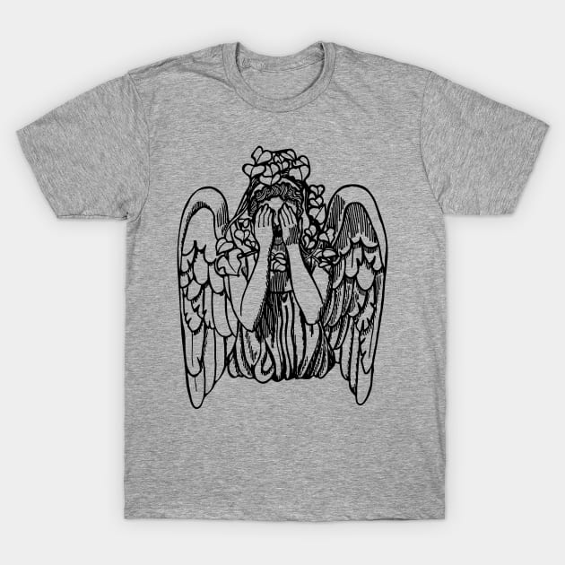 Weeping angel T-Shirt by senkova